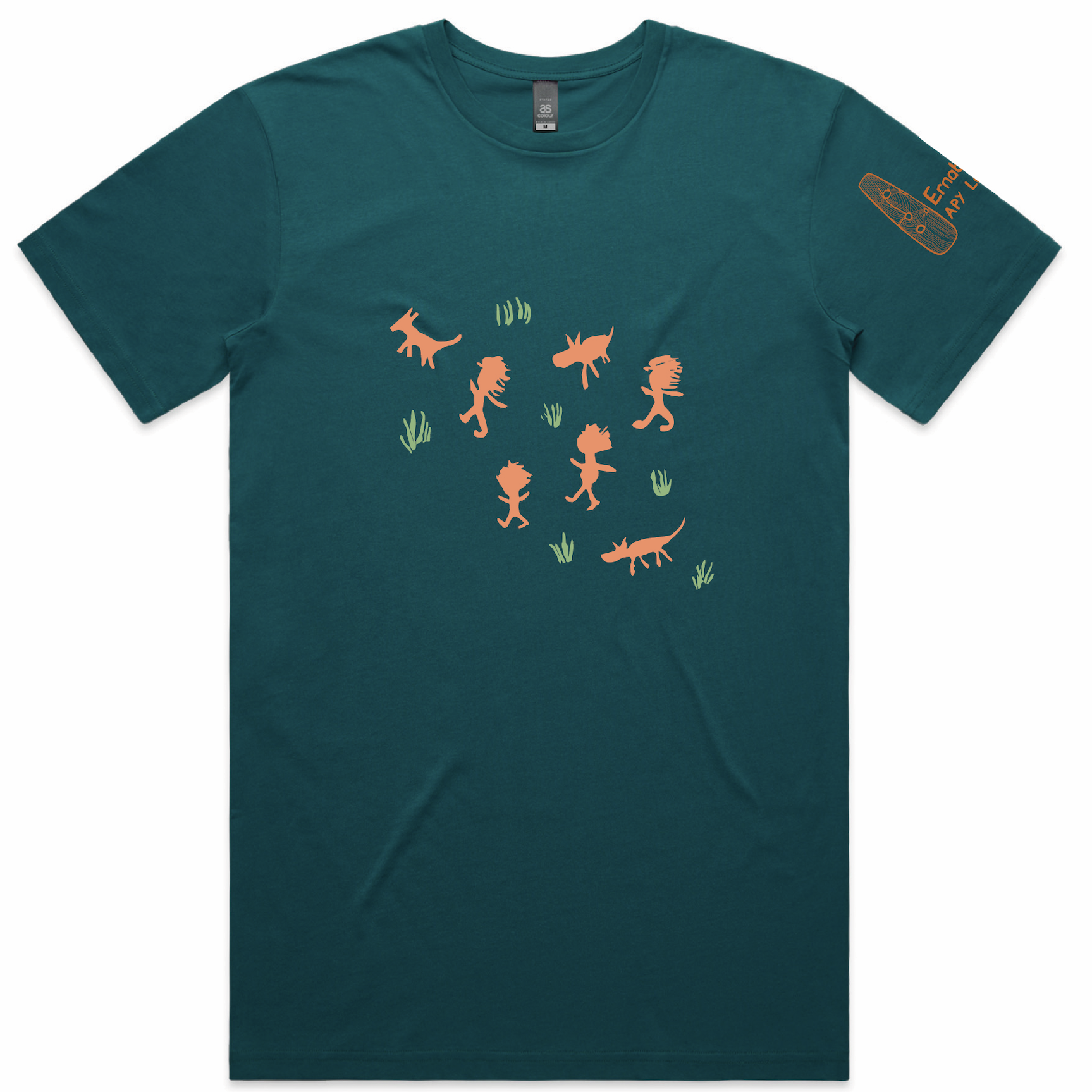 Tjitji Tjuta (Many Children) T-Shirt by Tjunkaya Tapaya OAM -  -