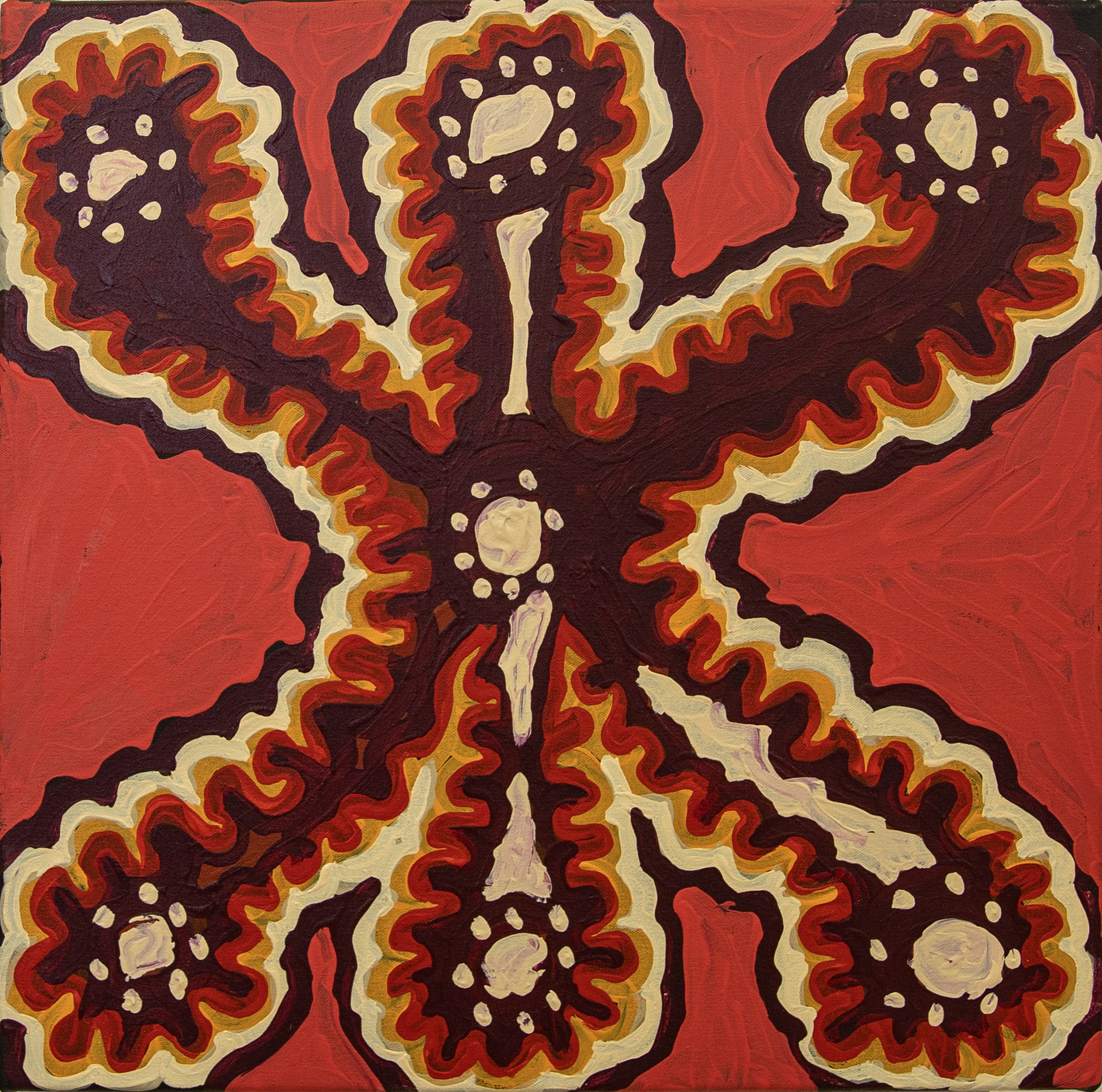 Anapalaku Walka - Ernabella Design - Paintings - Yanyi Baker