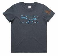 Kids Minyma Tjuta – Women T-Shirt by Natasha Namatjira Carroll -  -